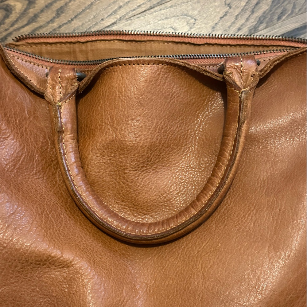 Free People Leslie Leather Tote - Picture 6 of 13